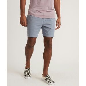 Men's Marine Layer 7" Saturday Canvas Short in Faded Denim - Medium